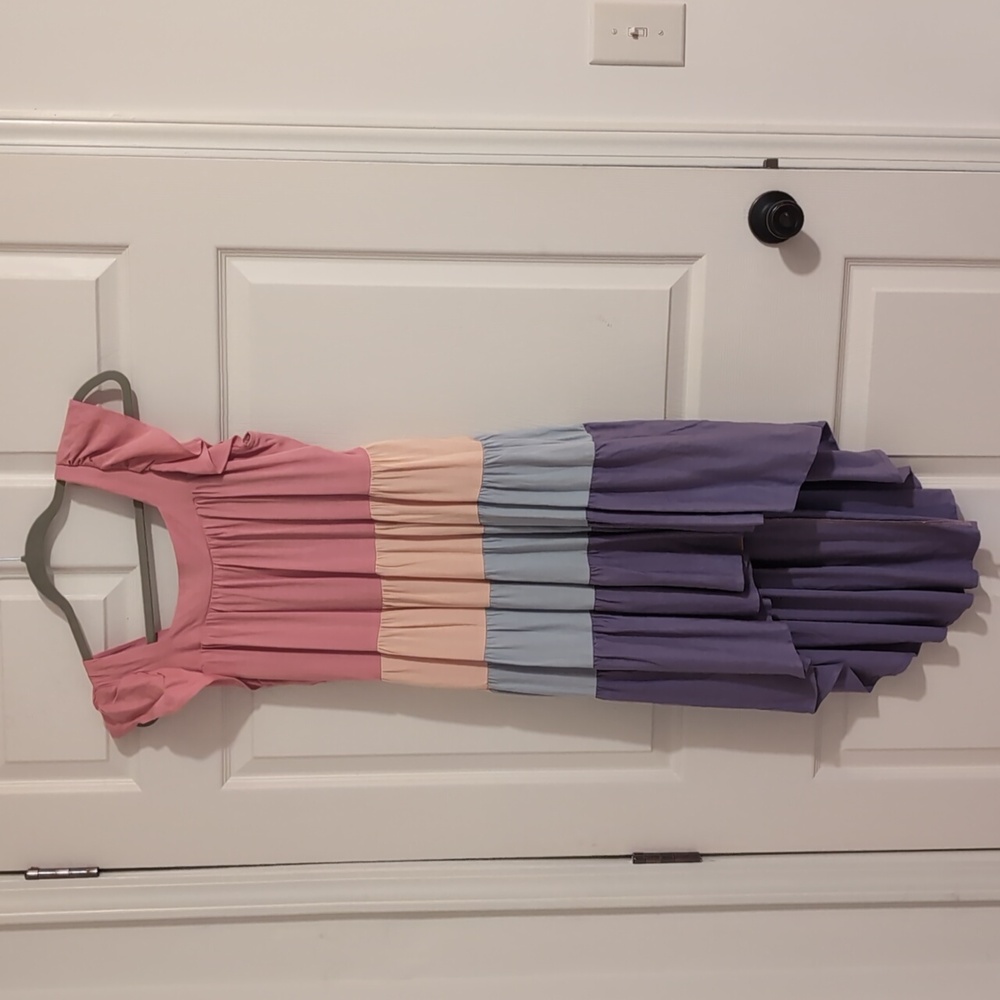 Summer tiered dress